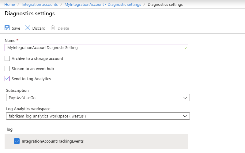 Menyiapkan log Azure Monitor untuk mengumpulkan data diagnostik