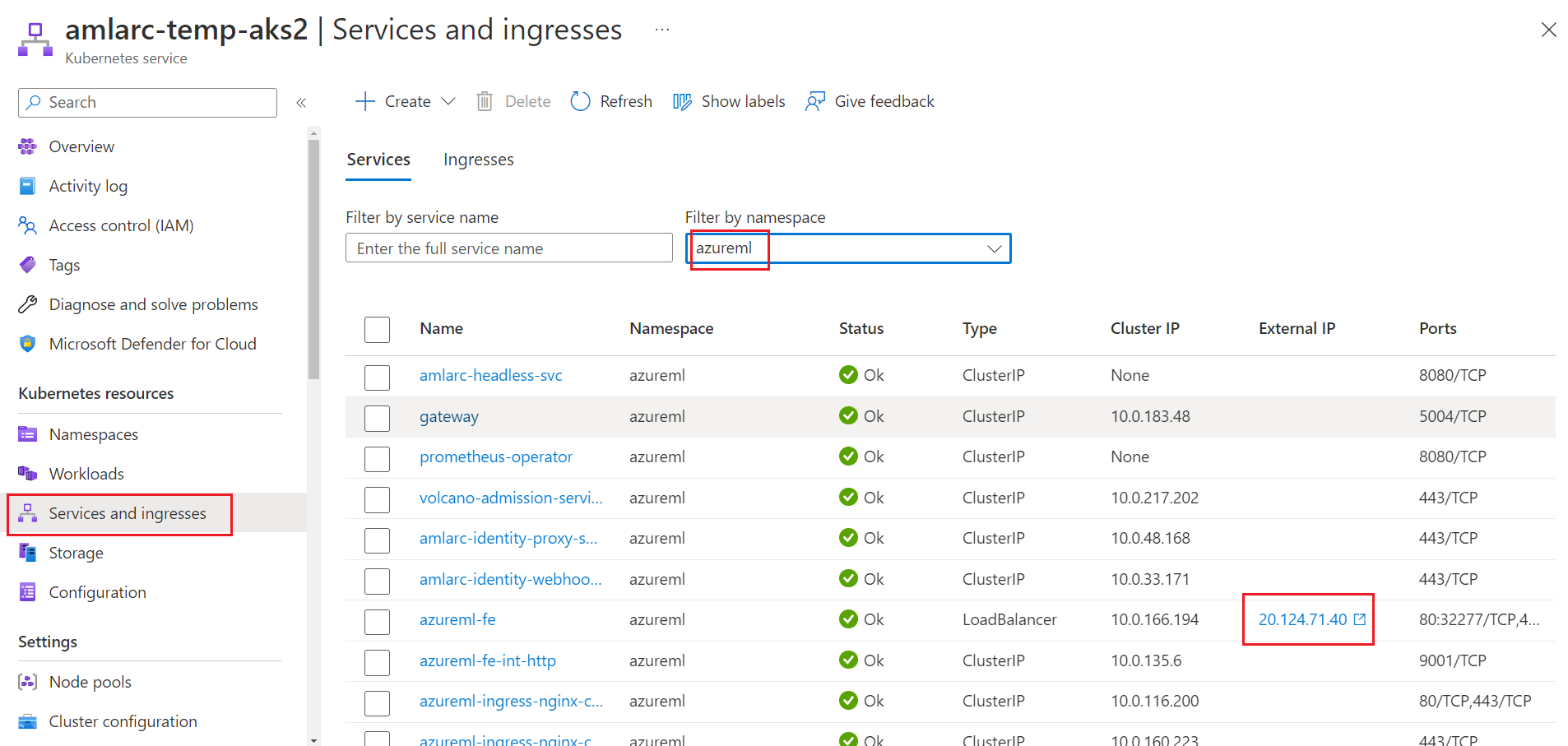 Cuplikan layar menambahkan ekstensi baru ke kluster Kubernetes dengan dukungan Azure Arc dari portal Azure.