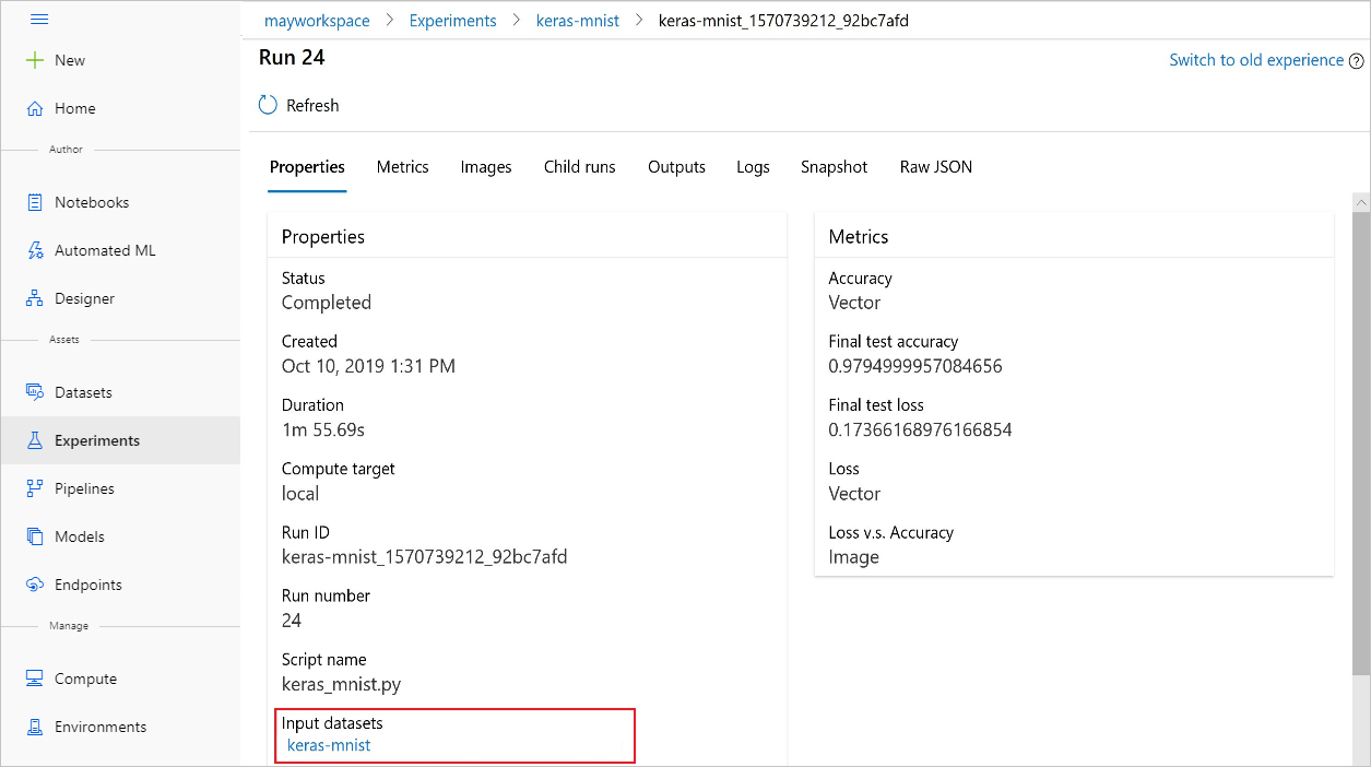 Himpunan data input