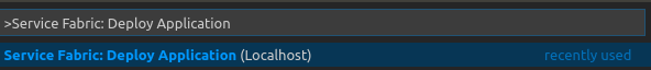 Sebarkan Perintah Aplikasi di Visual Studio Code