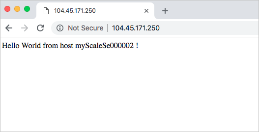 Halaman web dasar di IIS