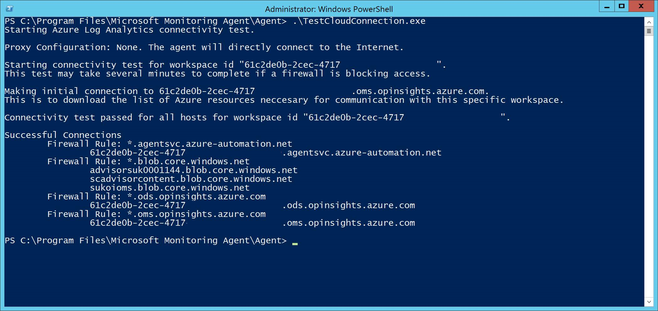 Ini adalah admin PowerShell.