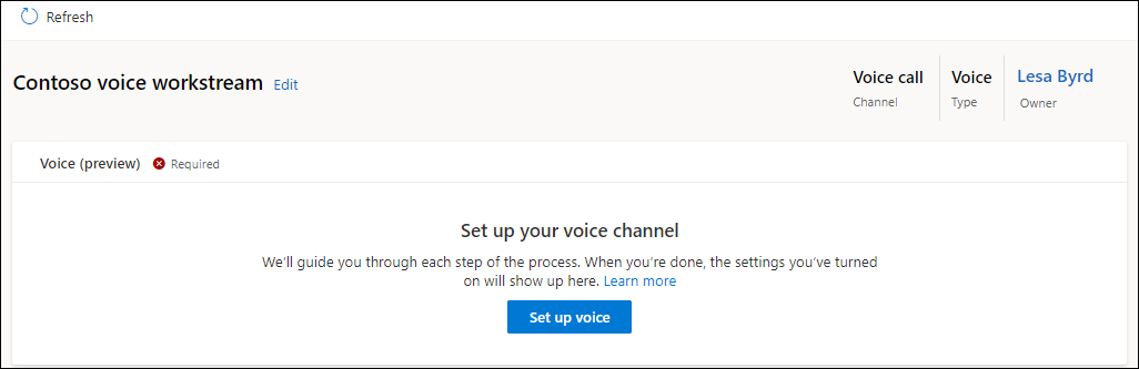 Aliran kerja untuk suara