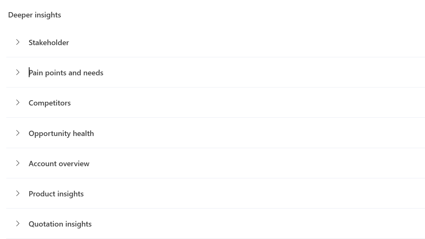 Tangkapan layar halaman penelitian Peluang dengan wawasan yang lebih dalam.