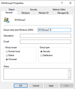 Cuplikan layar pembaruan nama objek.
