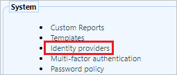 IDP Admin