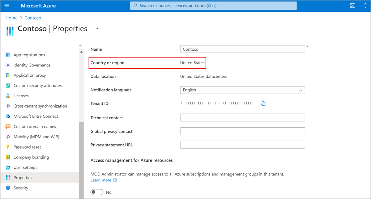 Cuplikan layar pengaturan penghapusan dan memilih keluar.