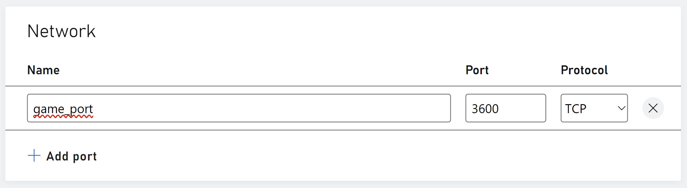 Set network values for a new build using Game Manager