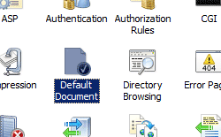 Cuplikan layar panel Beranda. Dokumen Default disorot.