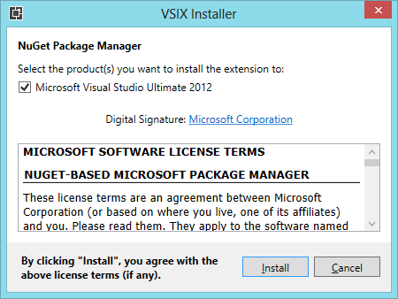 Alat Penginstal Ekstensi Visual Studio