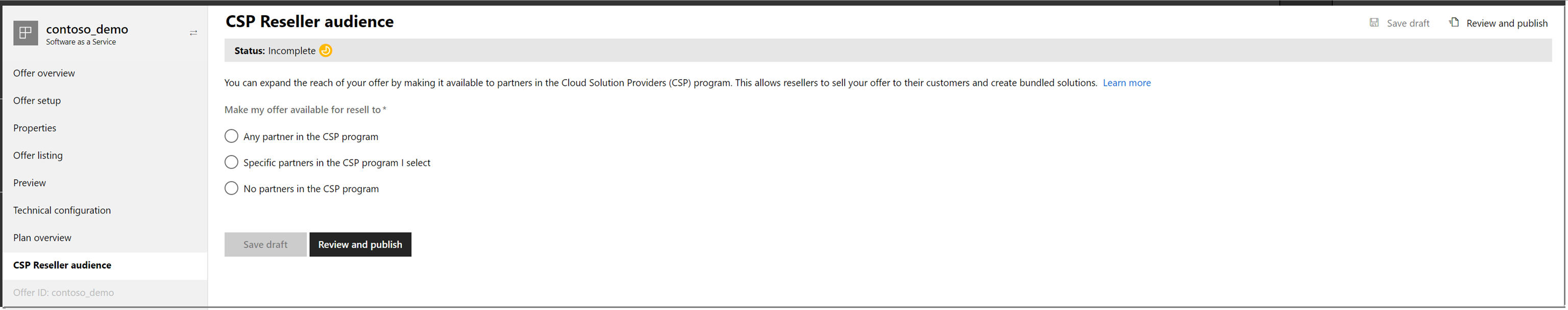 CSP Reseller audiens