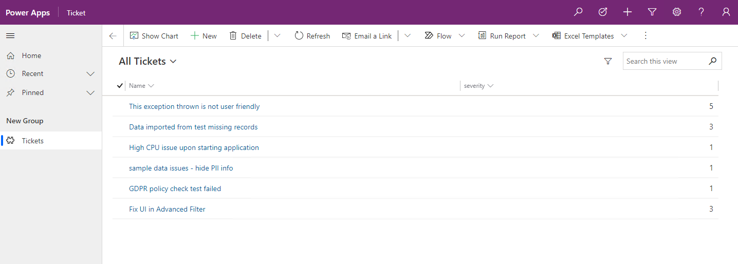 Buat aplikasi berbasis model.