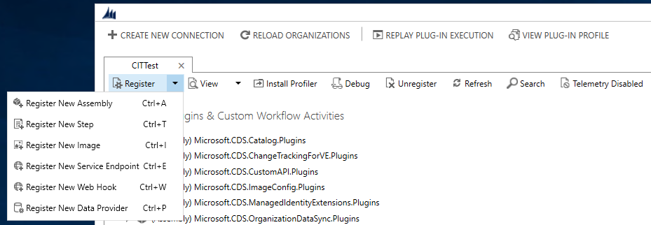 Daftarkan langkah baru.