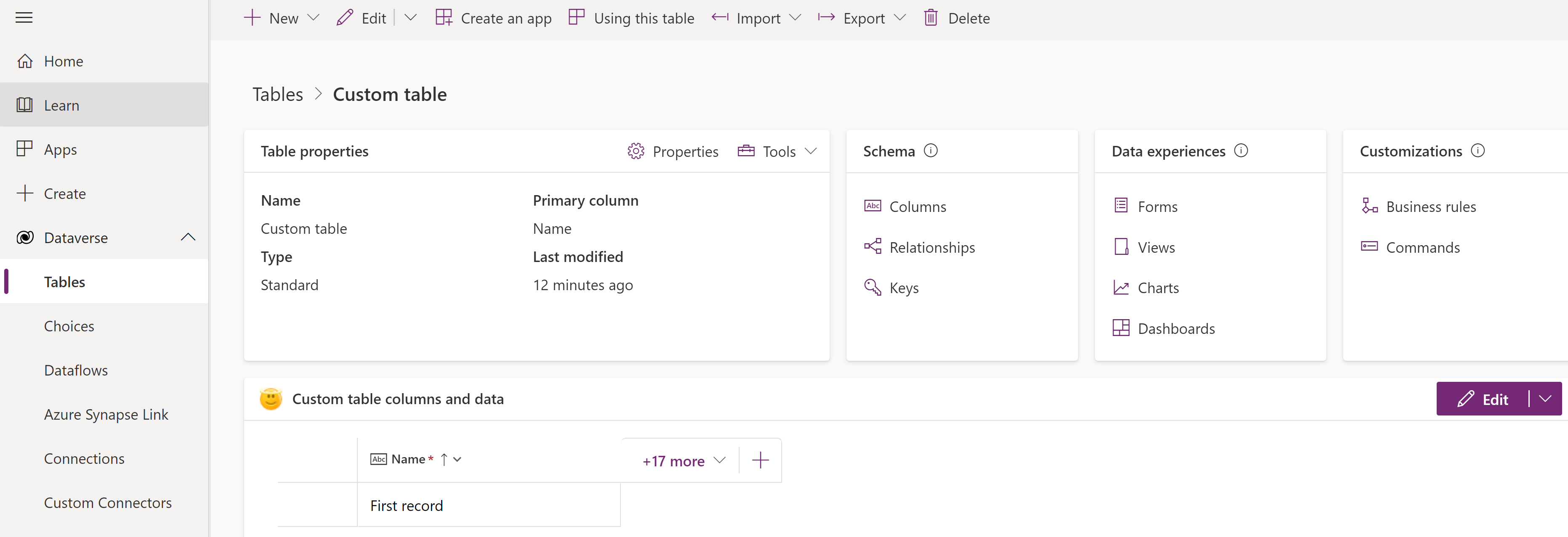 Membuat Dan Mengedit Tabel Menggunakan Power Apps Power Apps My Xxx