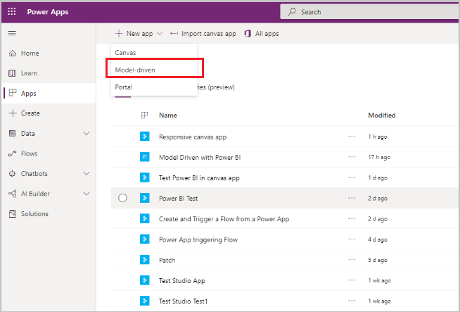 Menambahkan Power BI Visual Di Aplikasi Berdasarkan Model - Power Apps ...