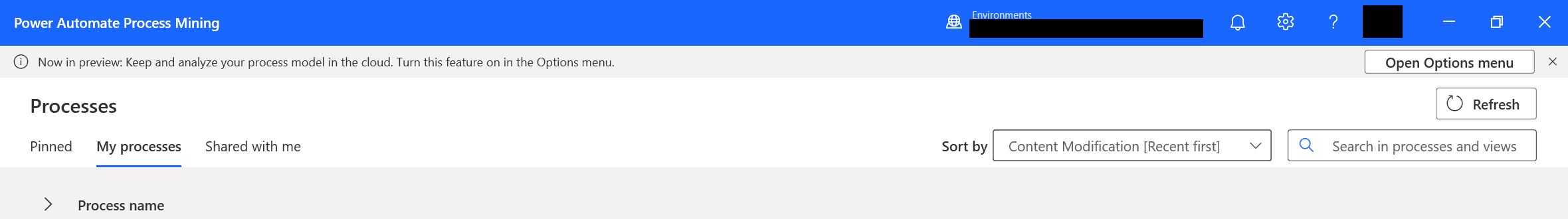 Tangkapan layar pesan 'simpan dan analisis di cloud'.