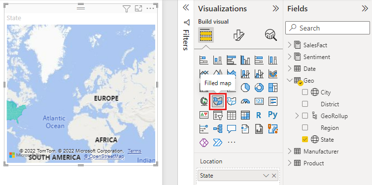 Peta Terisi (Choropleth) Di Power BI - Power BI | Microsoft Learn