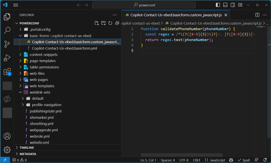 Penelusur Visual Studio Code.