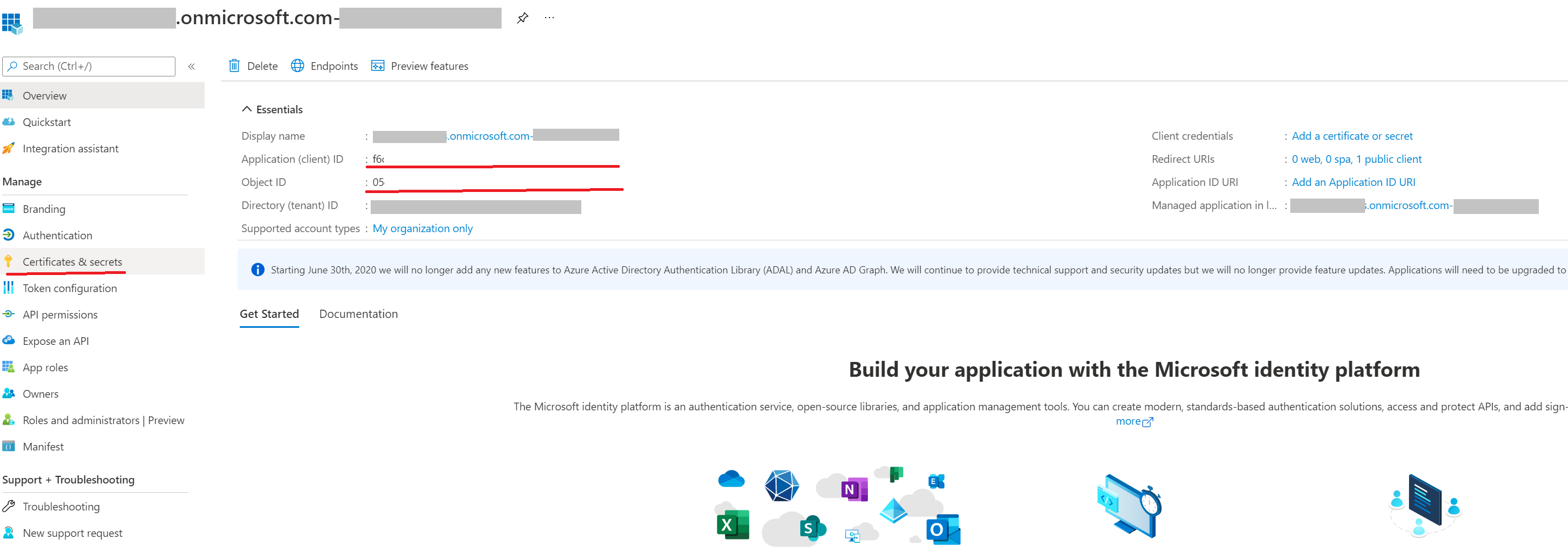 Registrasi aplikasi