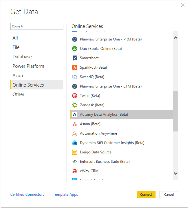 Dapatkan Data dari Automy Data Analytics.