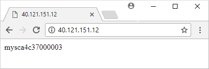 Halaman web default di NGINX