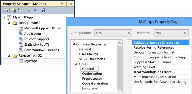 New Property Sheet Option via Property Manager