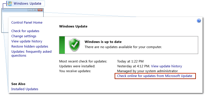 Windows update