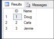 Data yang disalin ke SQL Server 2