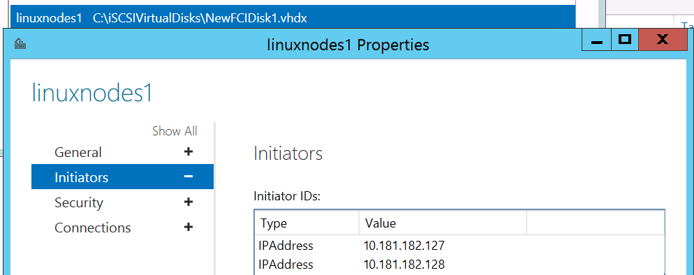 Cuplikan layar inisiator.