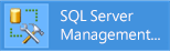 Cuplikan layar yang memperlihatkan SQL Server Management Studio dari tombol Windows di menu Mulai.