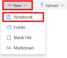 Menambahkan buku catatan ke proyek.