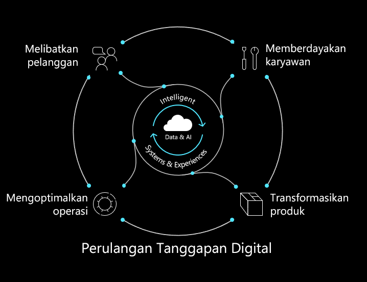 Graphic depicting digital feedback loop