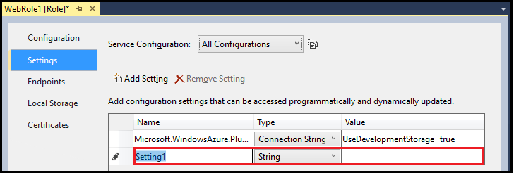 String koneksi baru