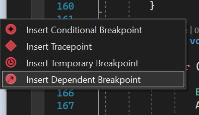 Konteks Dependentbreakpoint