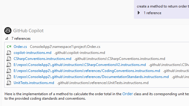 File instruksi dilampirkan secara otomatis sebagai referensi