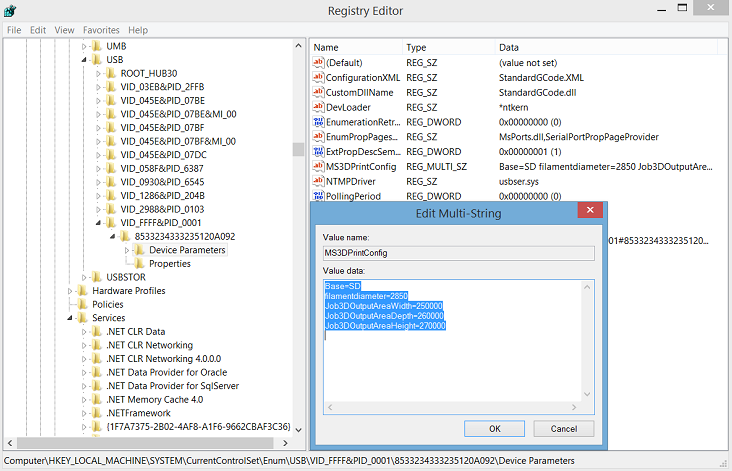 edit nilai multi-string di registri usb.