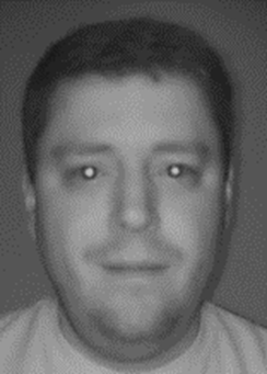 gambar inframerah dari sensor acuan Microsoft