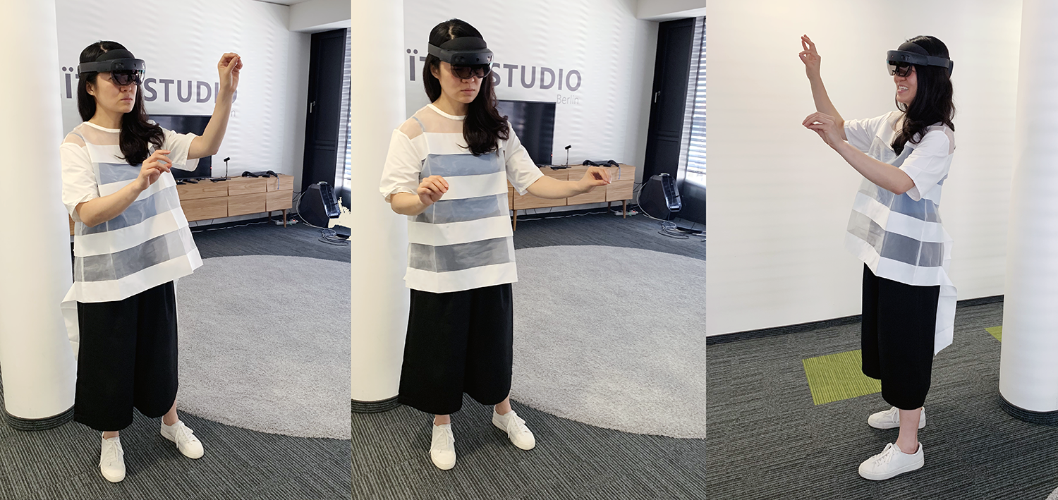 Jenny Kam menguji build pratinjau Galaxy Explorer