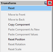 reset transformasi