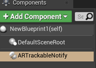 Spatial Anchors AR Trackable Notify