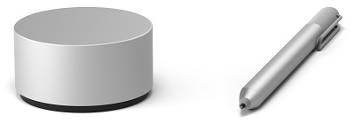 Surface Dial dengan Surface Pen
