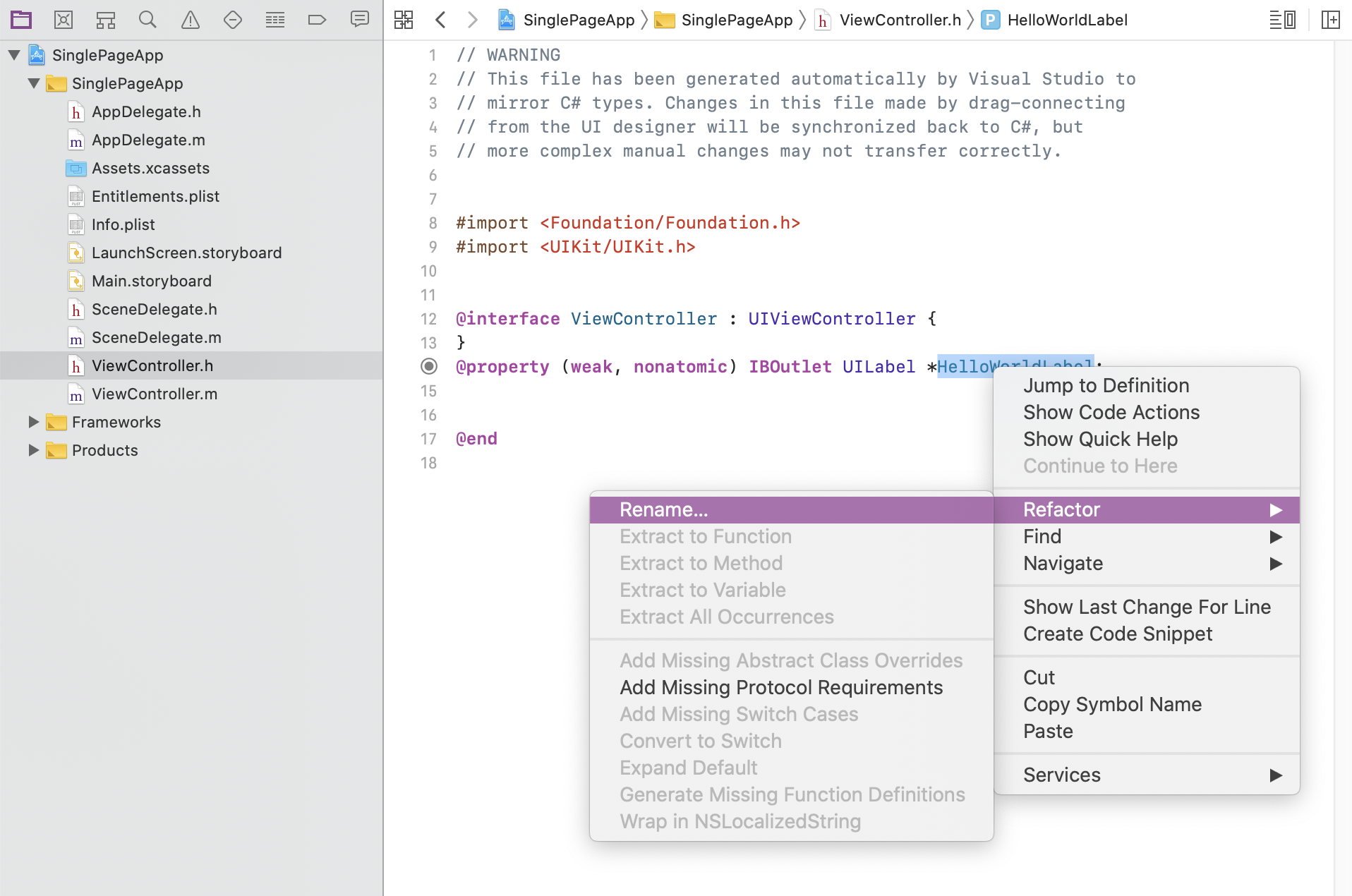 Refactor Control