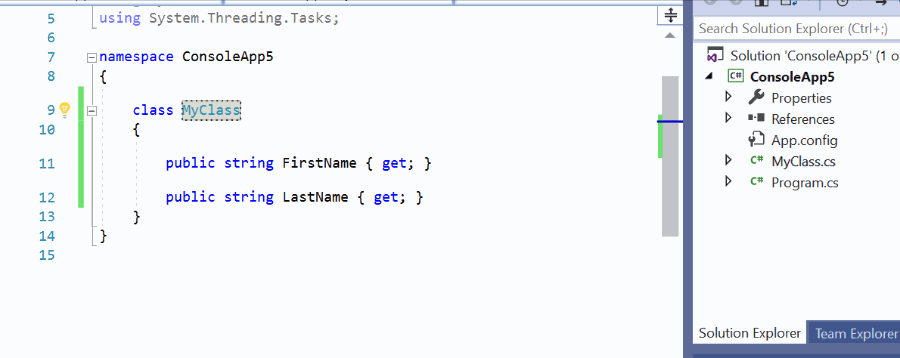 Screenshot of Rename animation with file - C#.