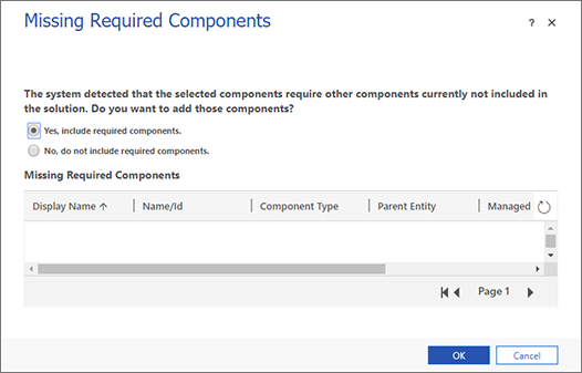 Include required components Include required components.