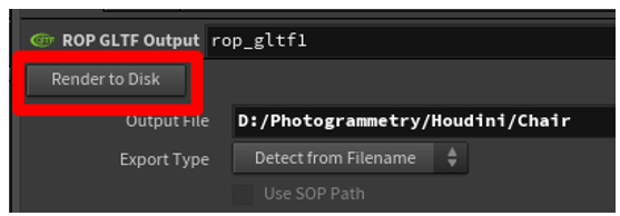 Render to Disk command Render to Disk command.