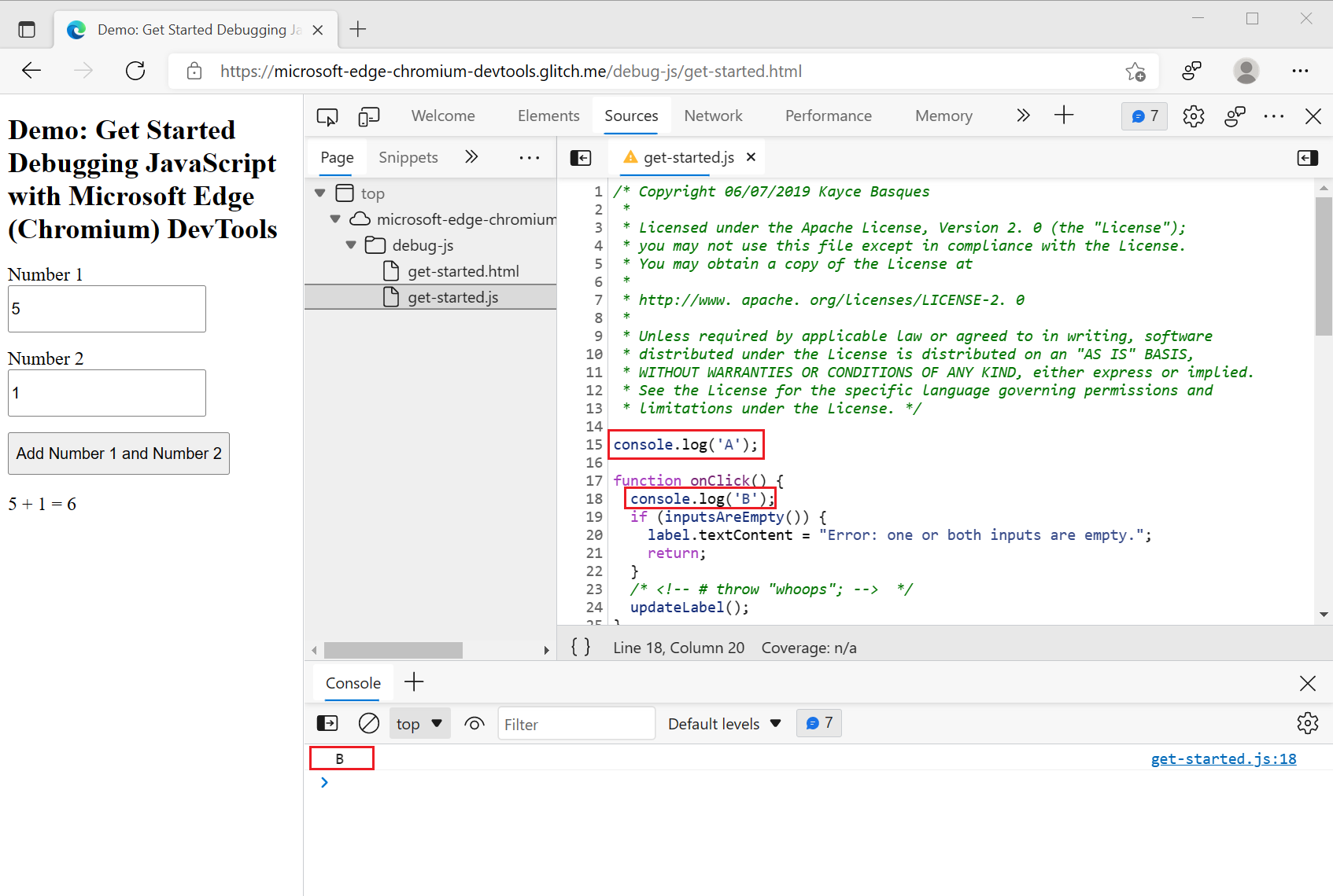 Global-scope JavaScript isn't re-run