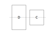 Example of centered vertically pattern.