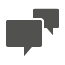 Conversation bubbles icon