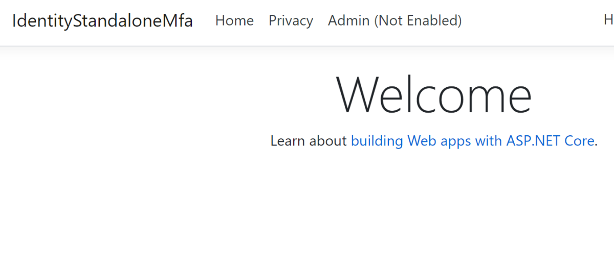 Autenticazione MFA dell'amministratore