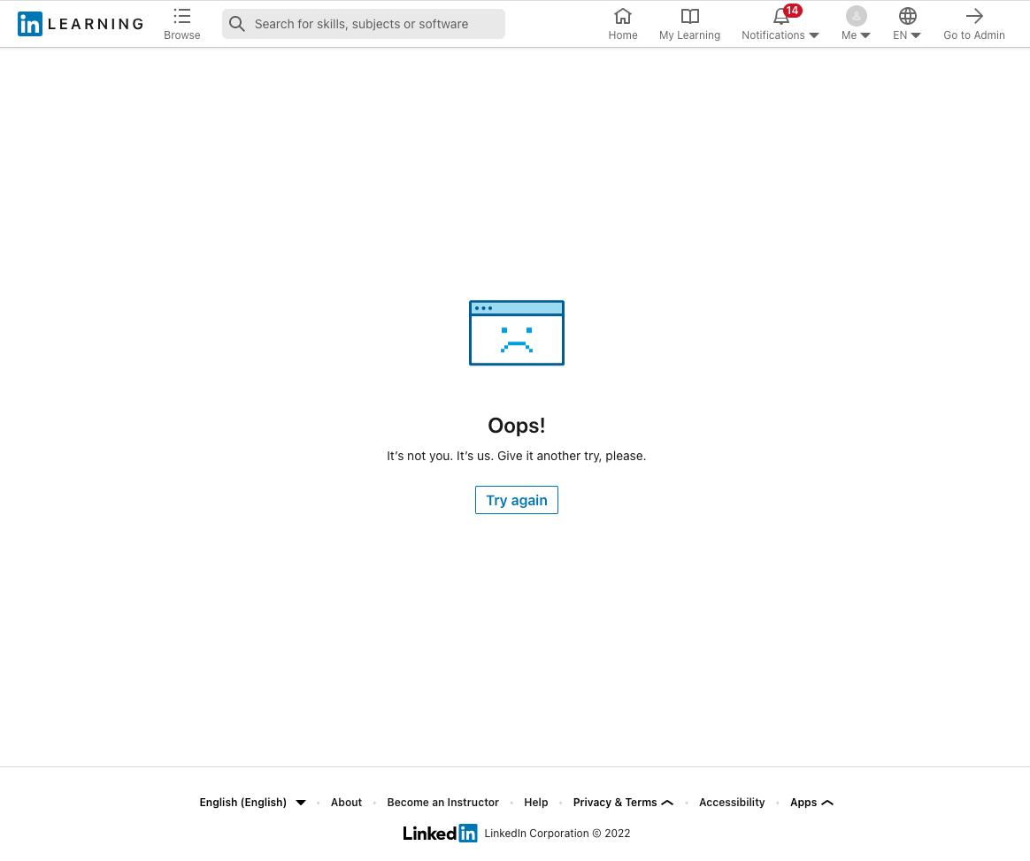 AIIC oops error